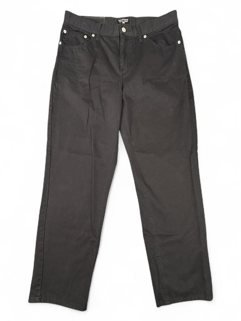 Polo Jeans Co Ralph Lauren Women's Black Straight Jeans Size 12 Cotton